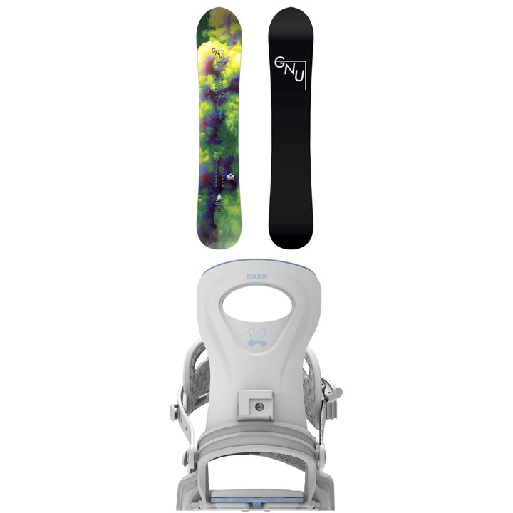 GNU Setsuna LTD Snowboard + Bent Metal Metta Snowboard Bindings - Women's 2027