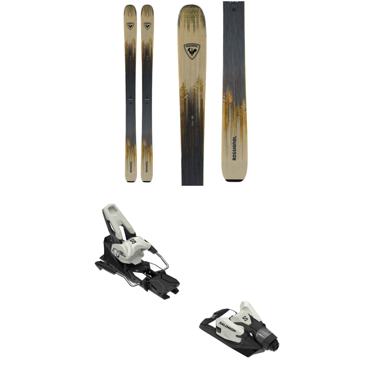 Rossignol Soul 102 Skis + Salomon Strive 14 GW Ski Bindings 2027