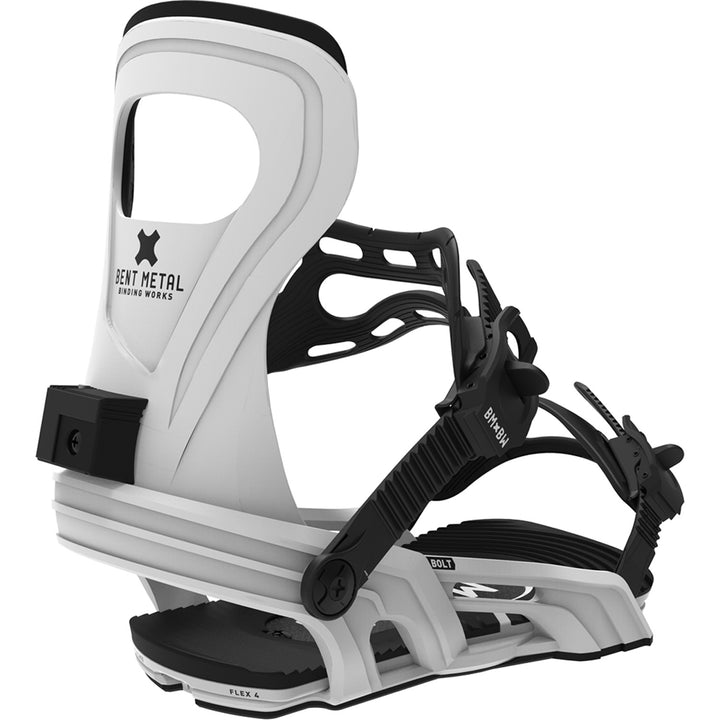 Bent Metal Bolt Snowboard Bindings White27