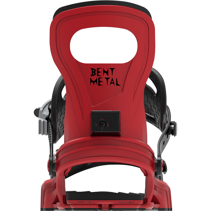 Bent Metal Joint Snowboard Bindings 2027 Red