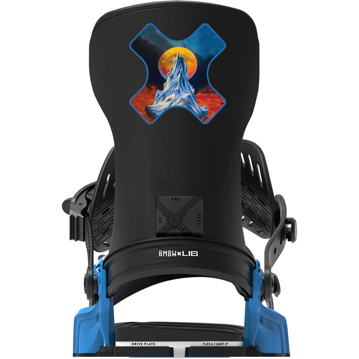 Bent Metal Transfer Snowboard Bindings 2027 Lib Blue