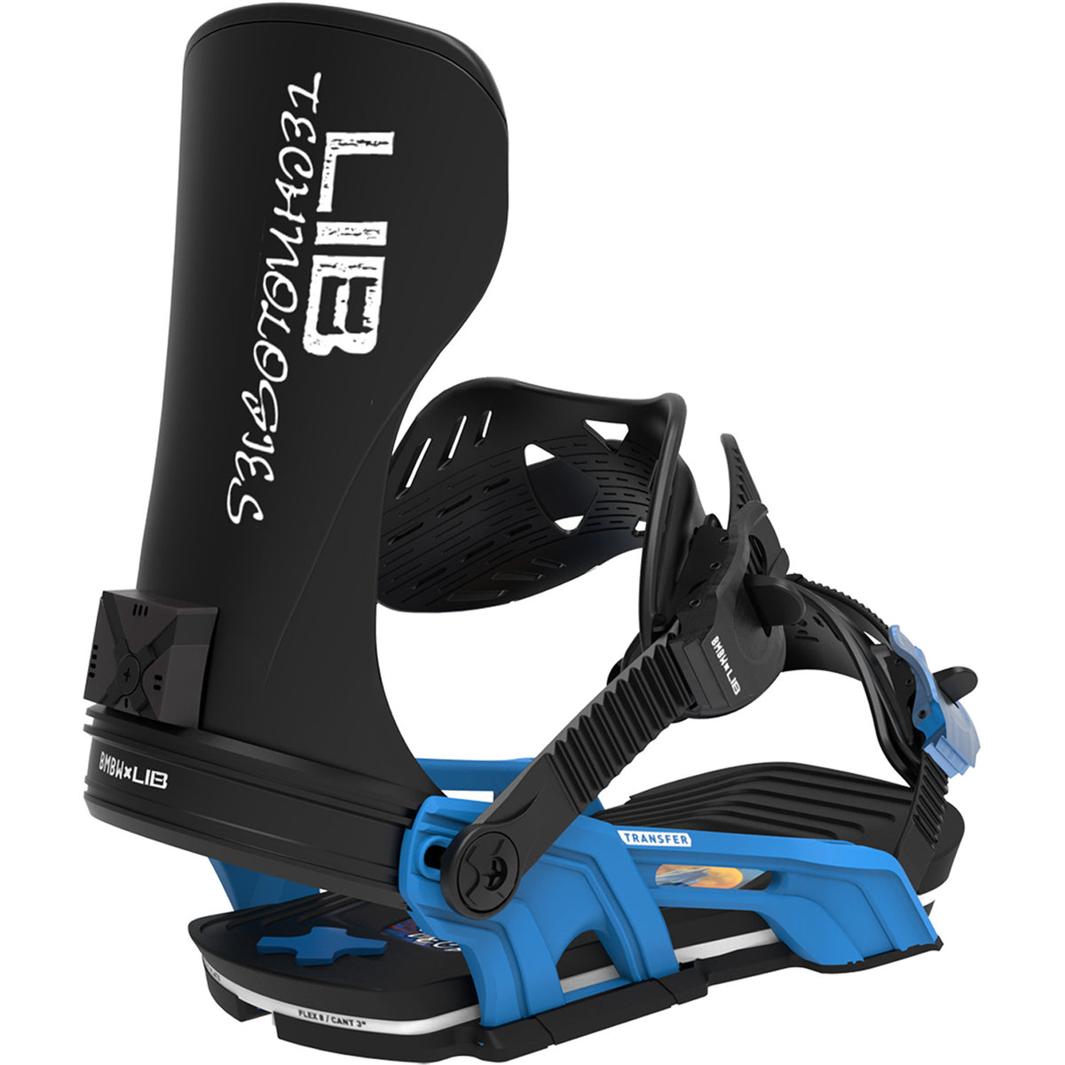 Bent Metal Transfer Snowboard Bindings 2027 Lib Blue