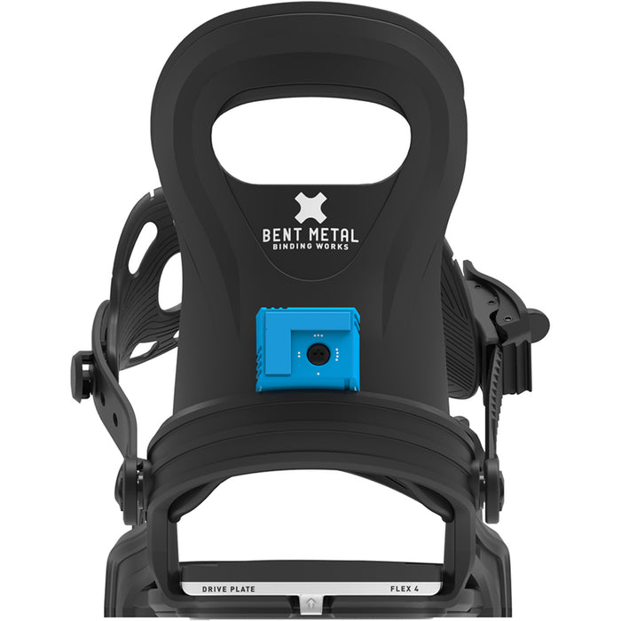 Bent Metal BMX Snowboard Bindings - Kids' 2027 Black
