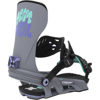 Bent Metal Stylist Snowboard Bindings - Women's 2027 Eddy Grey::Eddy Grey