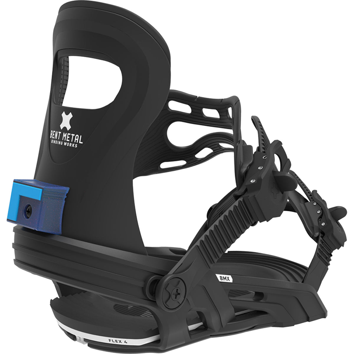 Bent Metal BMX Snowboard Bindings - Kids' 2027 Black