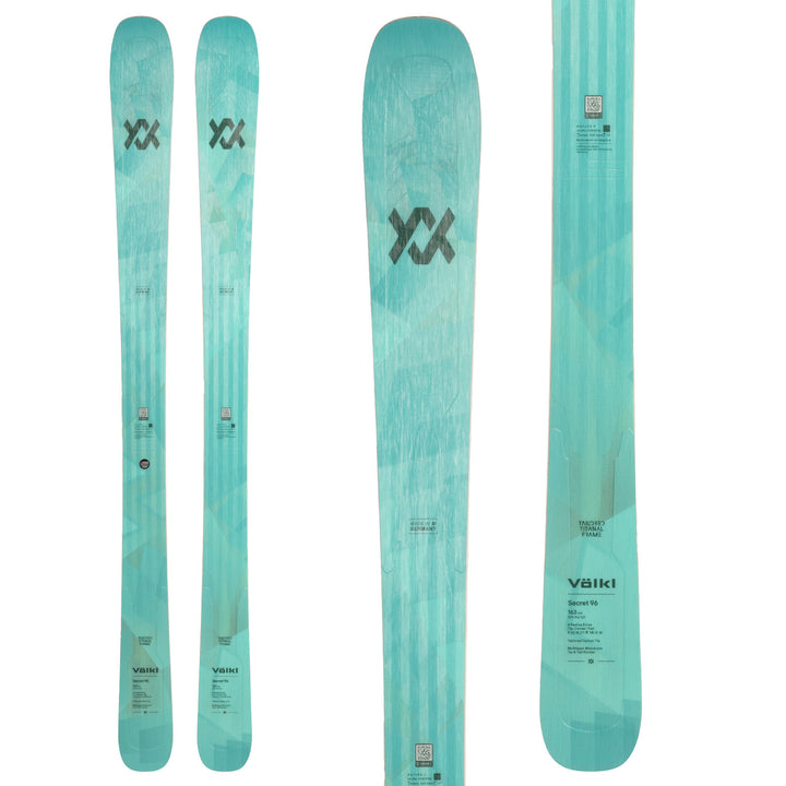 Völkl Secret 96 Skis + Marker Squire 11 Demo Ski Bindings 2025