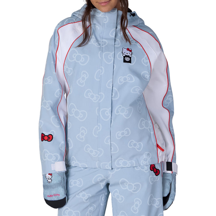 686 Hello Kitty Lil Bow Shell Jacket - Women's Hello Kitty Denim