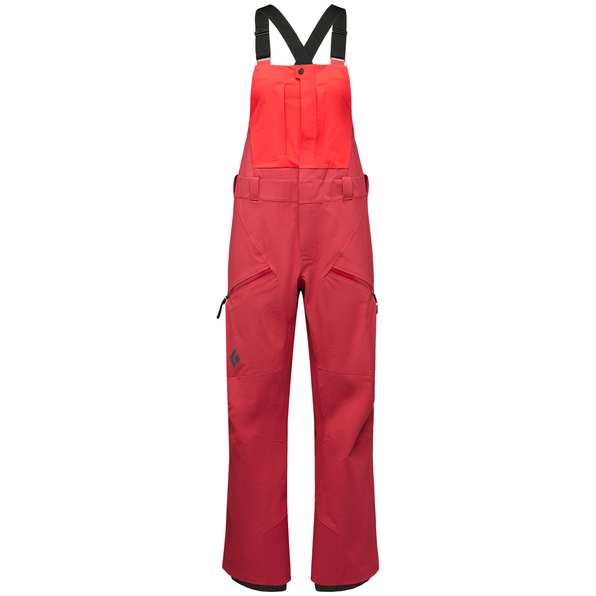 Black Diamond Recon Stretch Bibs - Women's Coral Red-Mineral Red
