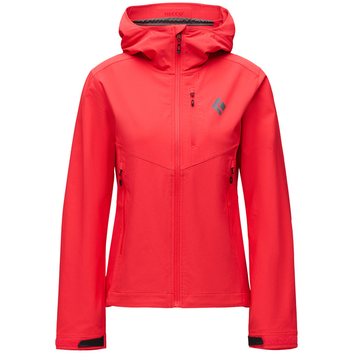 Black Diamond Dawn Patrol Softshell Jacket - Women's Coral Red