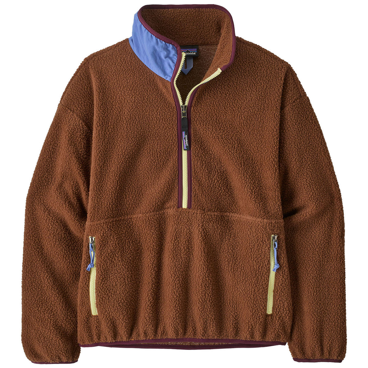Patagonia Shearling ReCrafted Marsupial Pullover - Women's Beer Bottle Brown