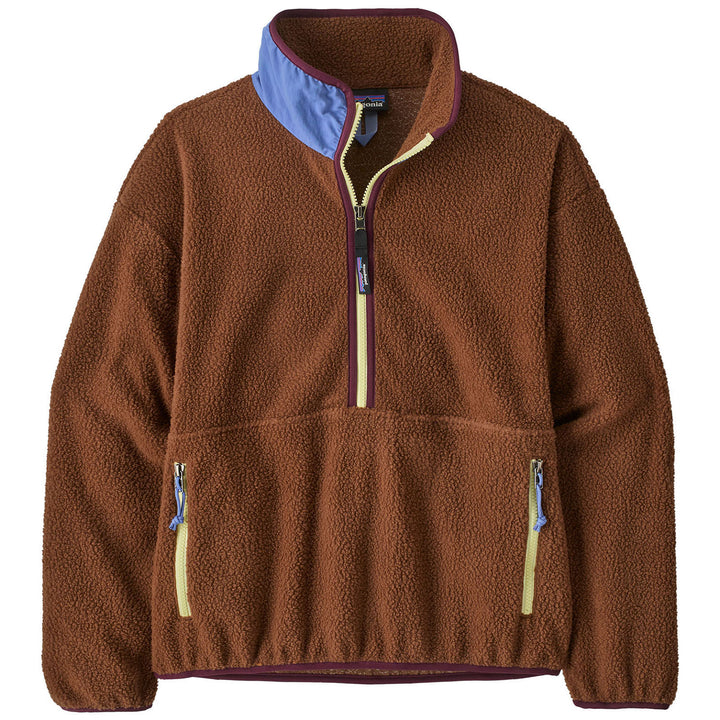 Patagonia Shearling ReCrafted Marsupial Pullover - Women's Beer Bottle Brown