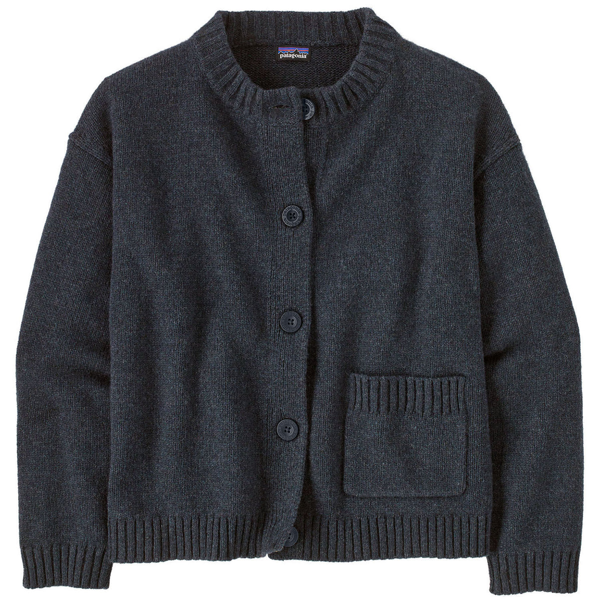 Patagonia Recycled Wool-Blend Sweater Jacket - Women's Sunken Blue
