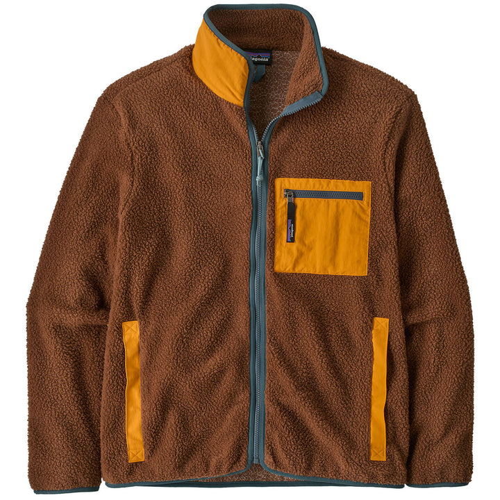 Patagonia Shearling ReCrafted Jacket - Men's Beer Bottle Brown