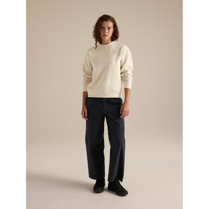 Arc'teryx Emblem Fleece Crew - Women's Sea Salt