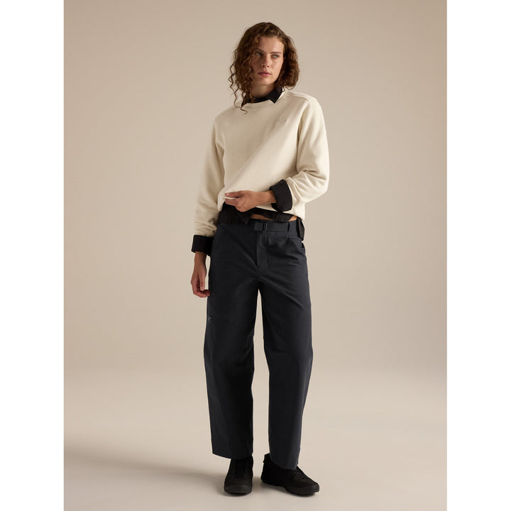 Arc'teryx Emblem Fleece Crew - Women's Sea Salt