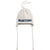 Burton 80's Earflap Beanie Grey Heather/Stout White/Selvedge Blue