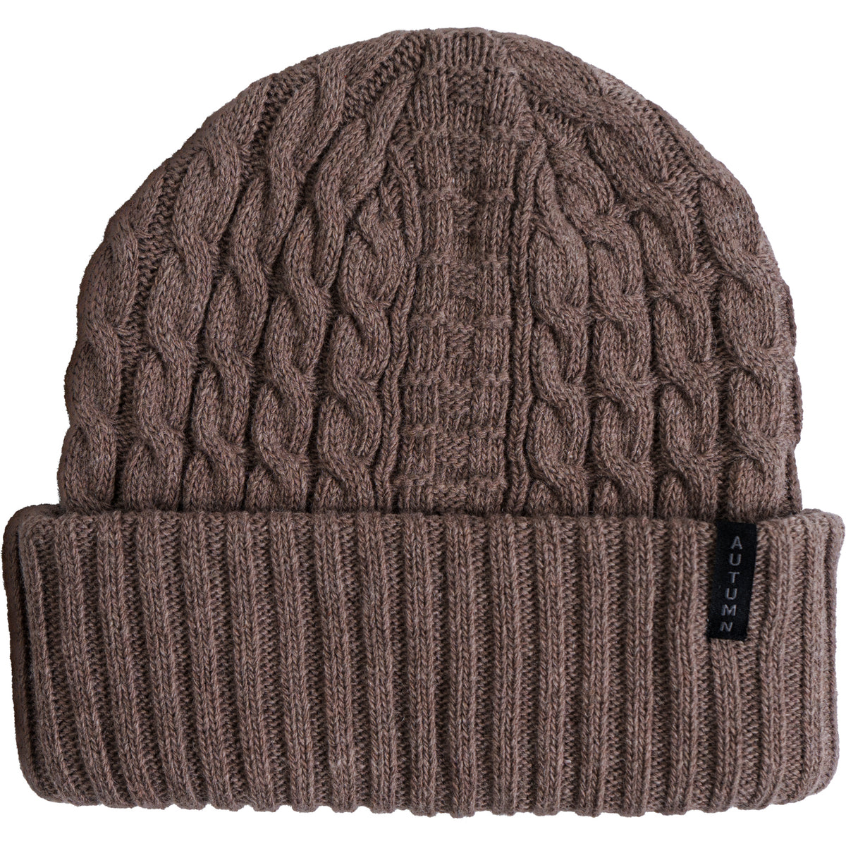 Autumn Cable Knit Beanie Wax