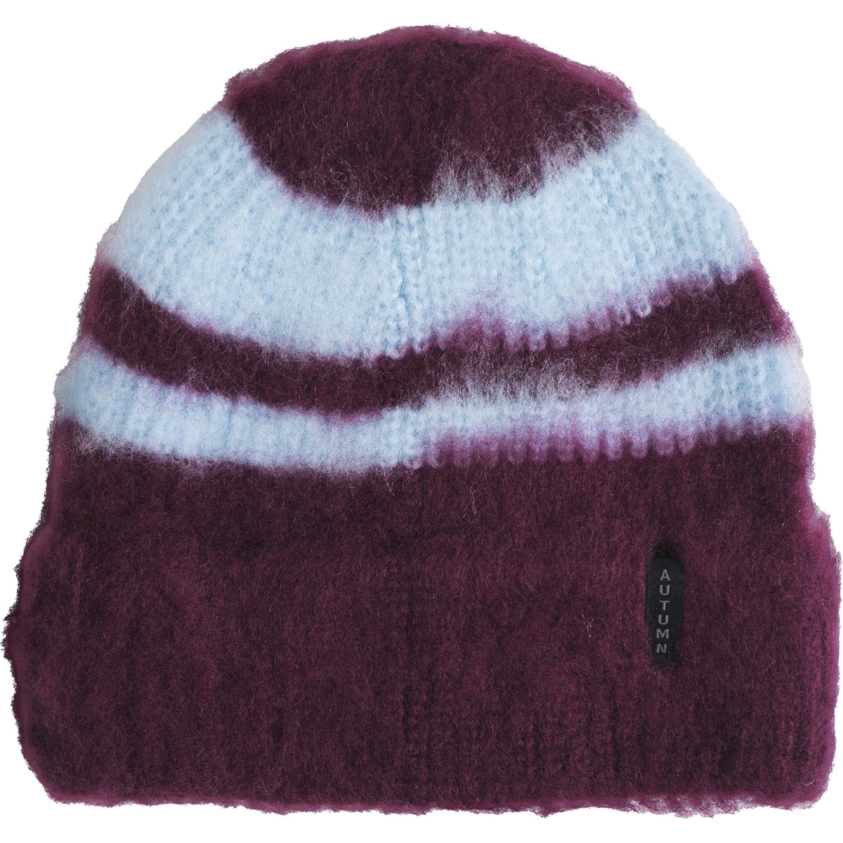 Autumn Sport Stripe Beanie Oxblood