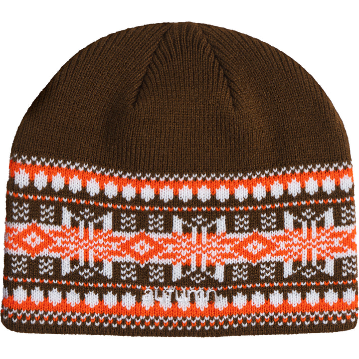 Autumn Warp Beanie Brown