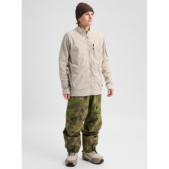 Burton AK Baker Stretch Fleece Jacket - Men's Chinchilla Gray