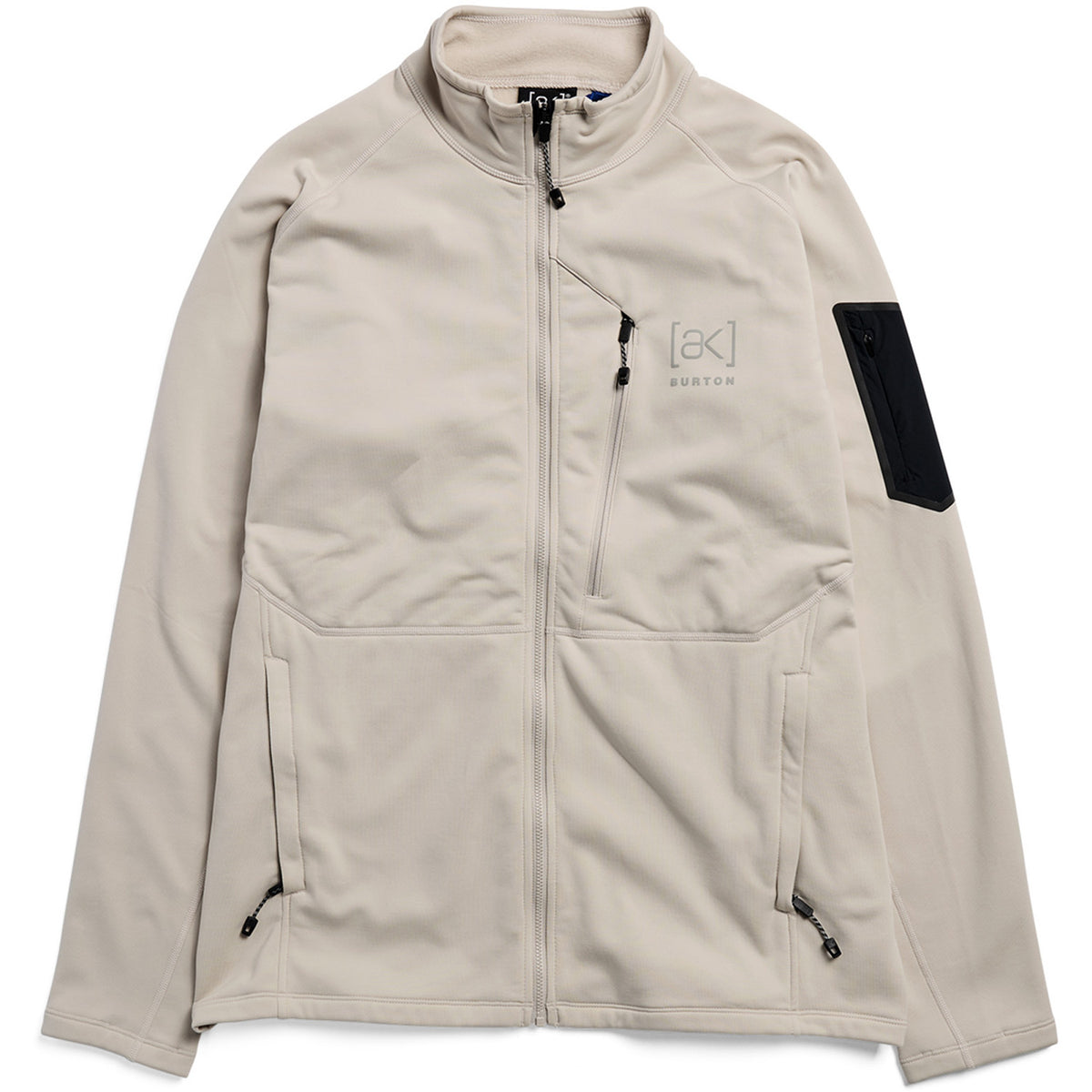 Burton AK Baker Stretch Fleece Jacket - Men's Chinchilla Gray