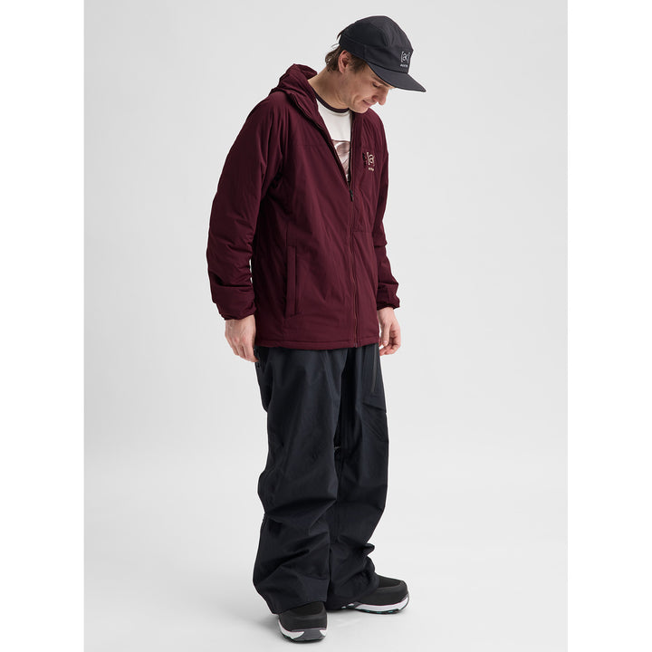 Burton AK Helium Stretch Hooded Jacket - Men's Rum Raisin