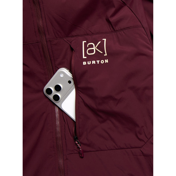 Burton AK Helium Stretch Hooded Jacket - Men's Rum Raisin