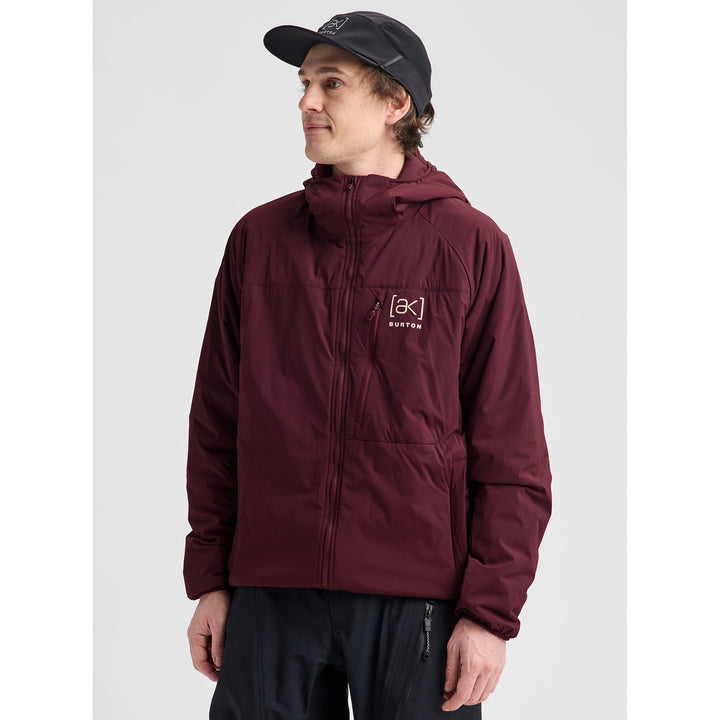 Burton AK Helium Stretch Hooded Jacket - Men's Rum Raisin