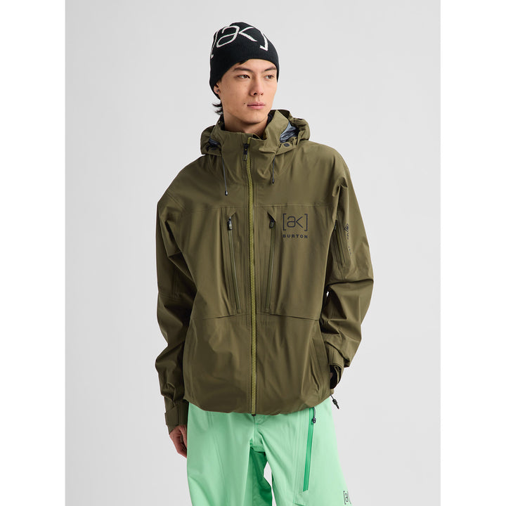 Burton [ak] GORE-TEX C-Knit 3L Stretch Hover Jacket - Men's Dried Moss
