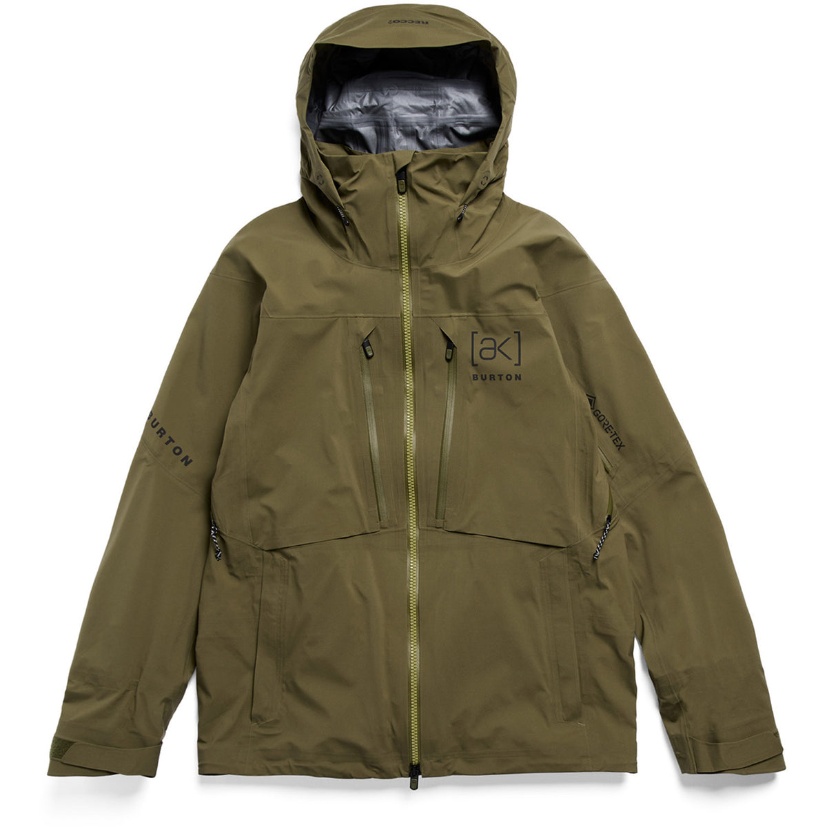 Burton [ak] GORE-TEX C-Knit 3L Stretch Hover Jacket - Men's Dried Moss