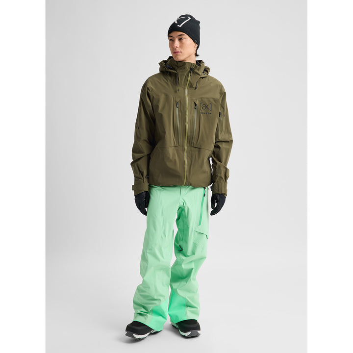 Burton [ak] GORE-TEX C-Knit 3L Stretch Hover Jacket - Men's Dried Moss