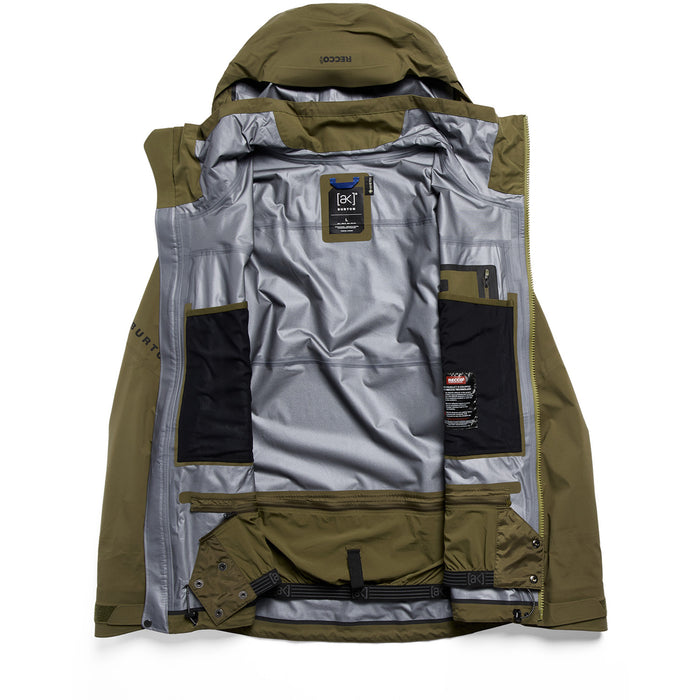 Burton [ak] GORE-TEX C-Knit 3L Stretch Hover Jacket - Men's Dried Moss