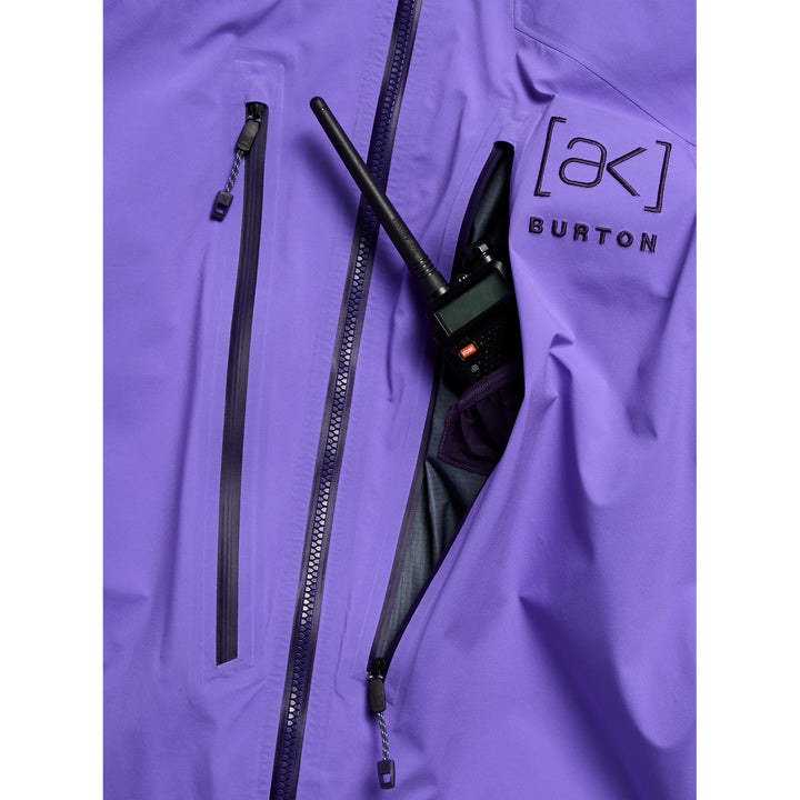 Burton AK GORE-TEX 3L C-Knit Tuvak Jacket - Men's Purple Voltage