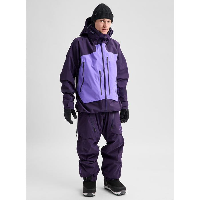 Burton AK GORE-TEX 3L PRO Acamar Jacket - Men's Nightshade Purple/Purple Voltage