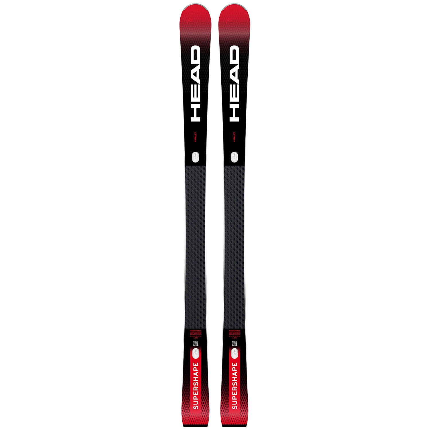 Head Supershape e-Rally SW Skis + Protector EVO 11 GW Bindings