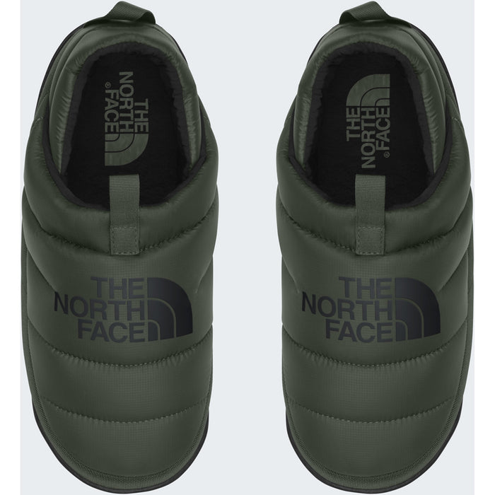 The North Face Nuptse Mule Slippers - Men's Bottle Green/TNF Black