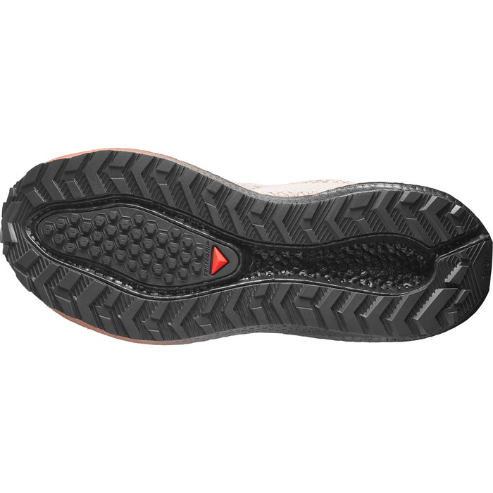 Salomon Aero Blaze 4 Gravel GTX Shoes - Women's Vanilla Ice/Black/Burro