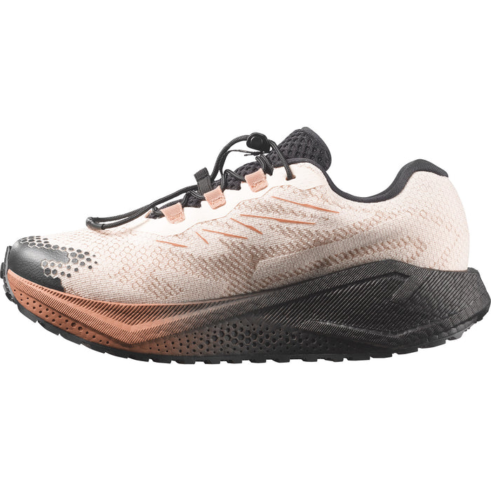 Salomon Aero Blaze 4 Gravel GTX Shoes - Women's Vanilla Ice/Black/Burro