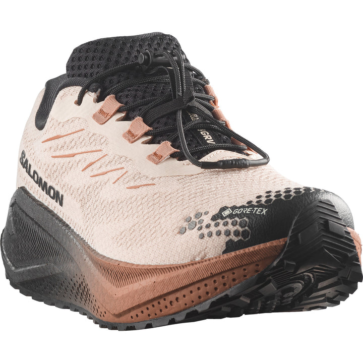 Salomon Aero Blaze 4 Gravel GTX Shoes - Men's Vanilla Ice/ Black/Burro