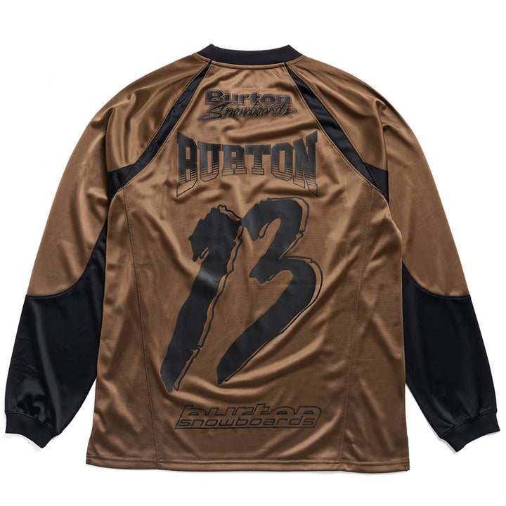 Burton Long-Sleeve Jersey Shirt - Men's Earth Ship Brown