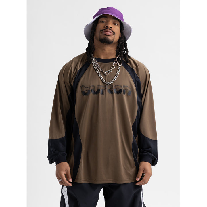 Burton Long-Sleeve Jersey Shirt - Men's Earth Ship Brown