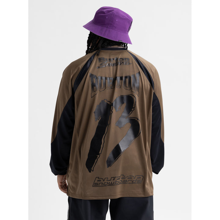 Burton Long-Sleeve Jersey Shirt - Men's Earth Ship Brown