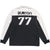 Burton Long-Sleeve Rugby T-Shirt - Men's True Black/Stout White