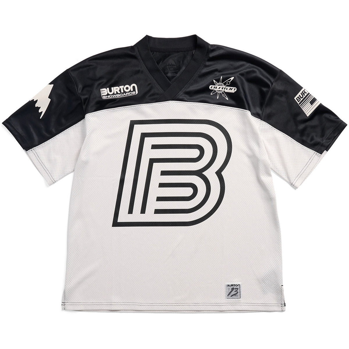Burton Short-Sleeve Jersey Shirt - Men's Stout White/True Black