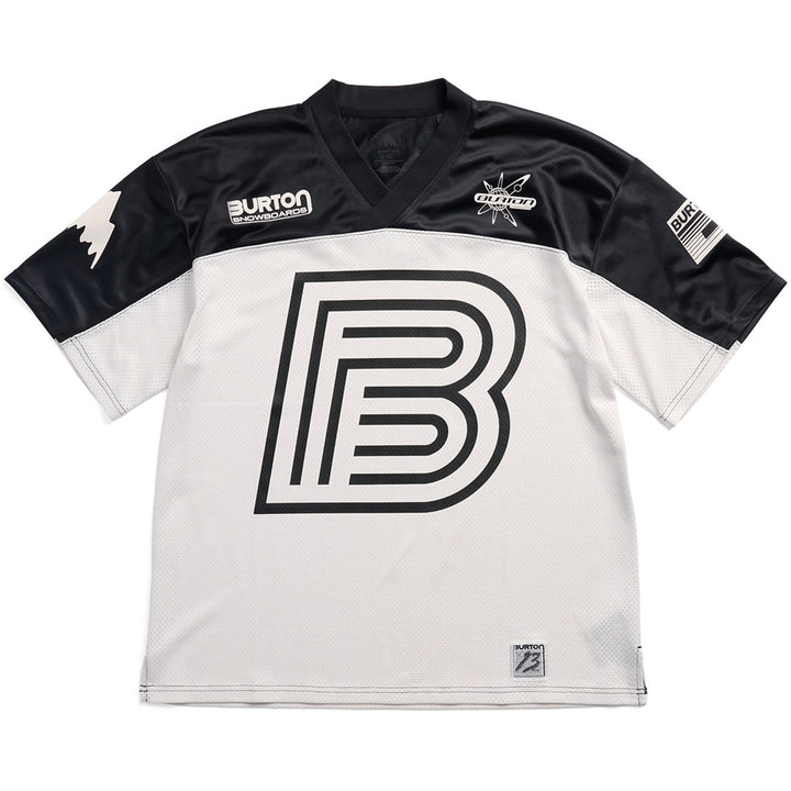 Burton Short-Sleeve Jersey Shirt - Men's Stout White/True Black