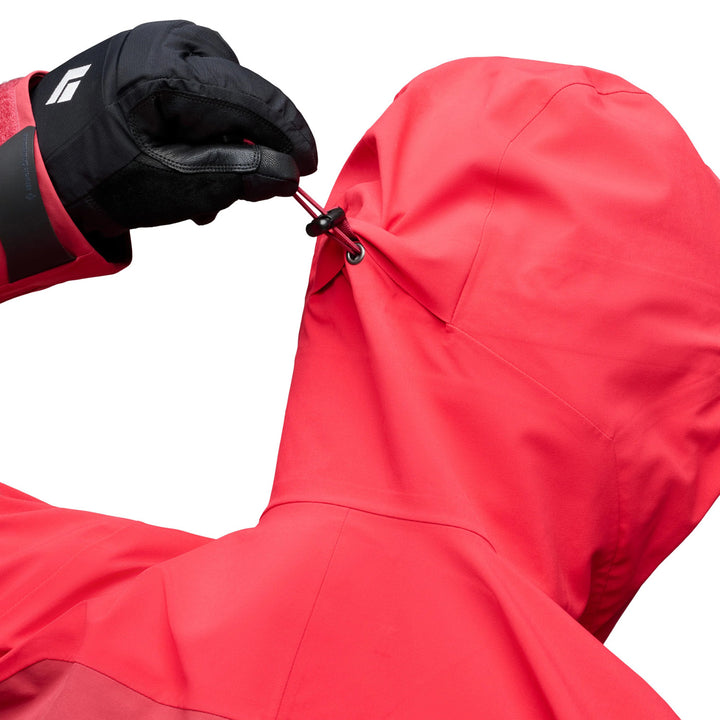 Black Diamond Recon Stretch Shell Jacket - Women's Coral Red-Mineral Red