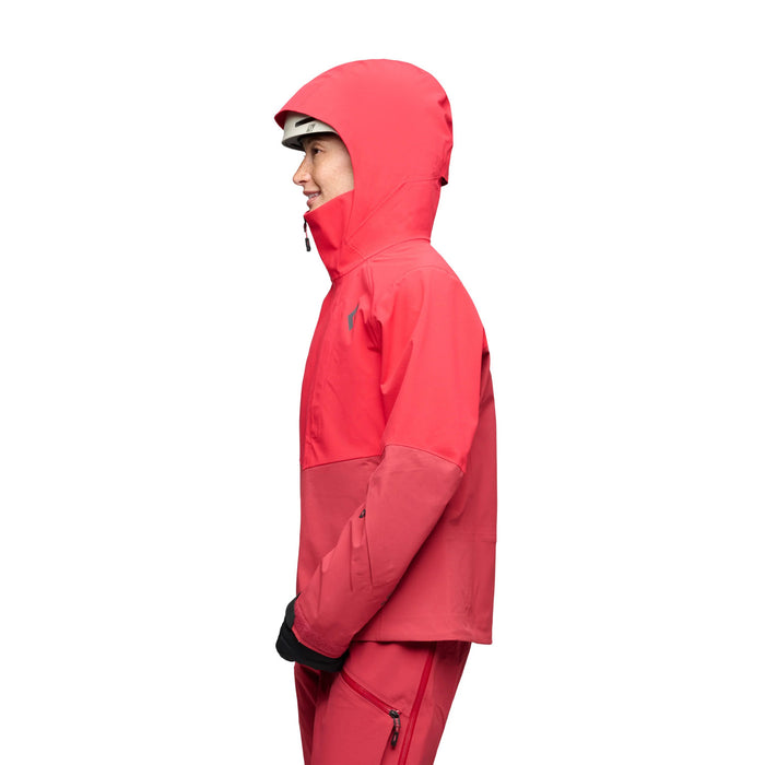 Black Diamond Recon Stretch Shell Jacket - Women's Coral Red-Mineral Red