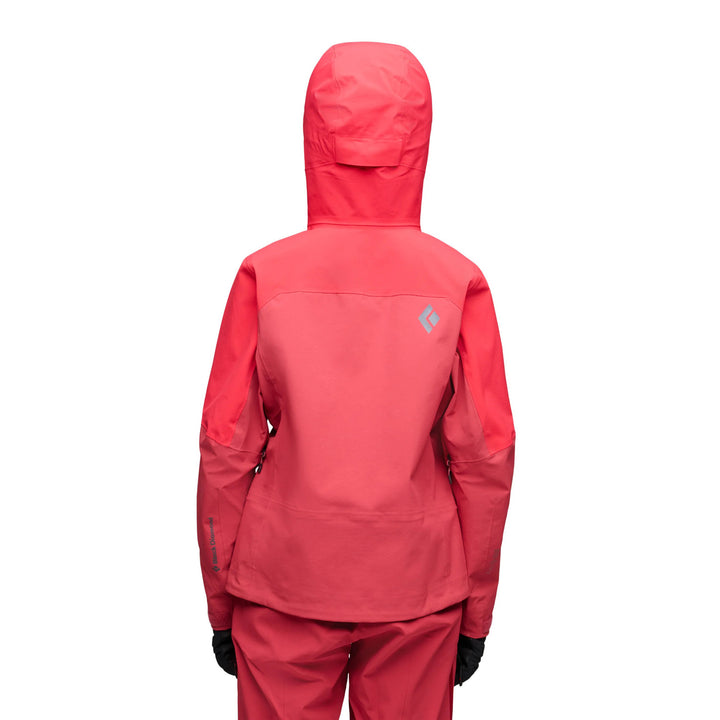 Black Diamond Recon Stretch Shell Jacket - Women's Coral Red-Mineral Red