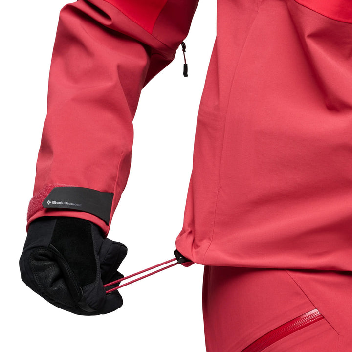 Black Diamond Recon Stretch Shell Jacket - Women's Coral Red-Mineral Red
