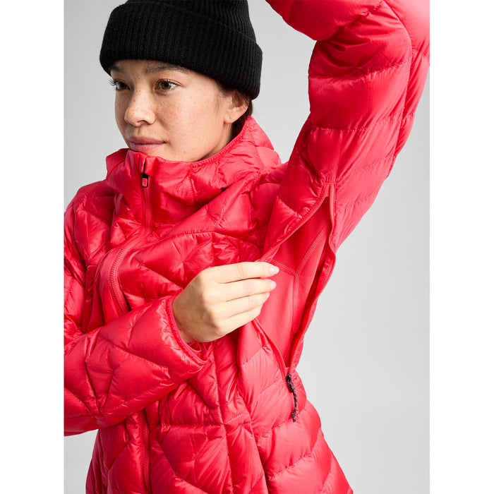 Burton [ak] Baker Down Hooded Jacket - Women's Hot Tamale